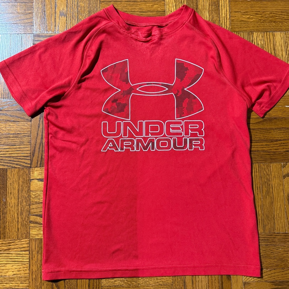 Under Armour Kids Red T-Shirt